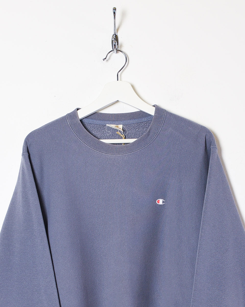 Blue Champion Reverse Weave Sweatshirt - Small