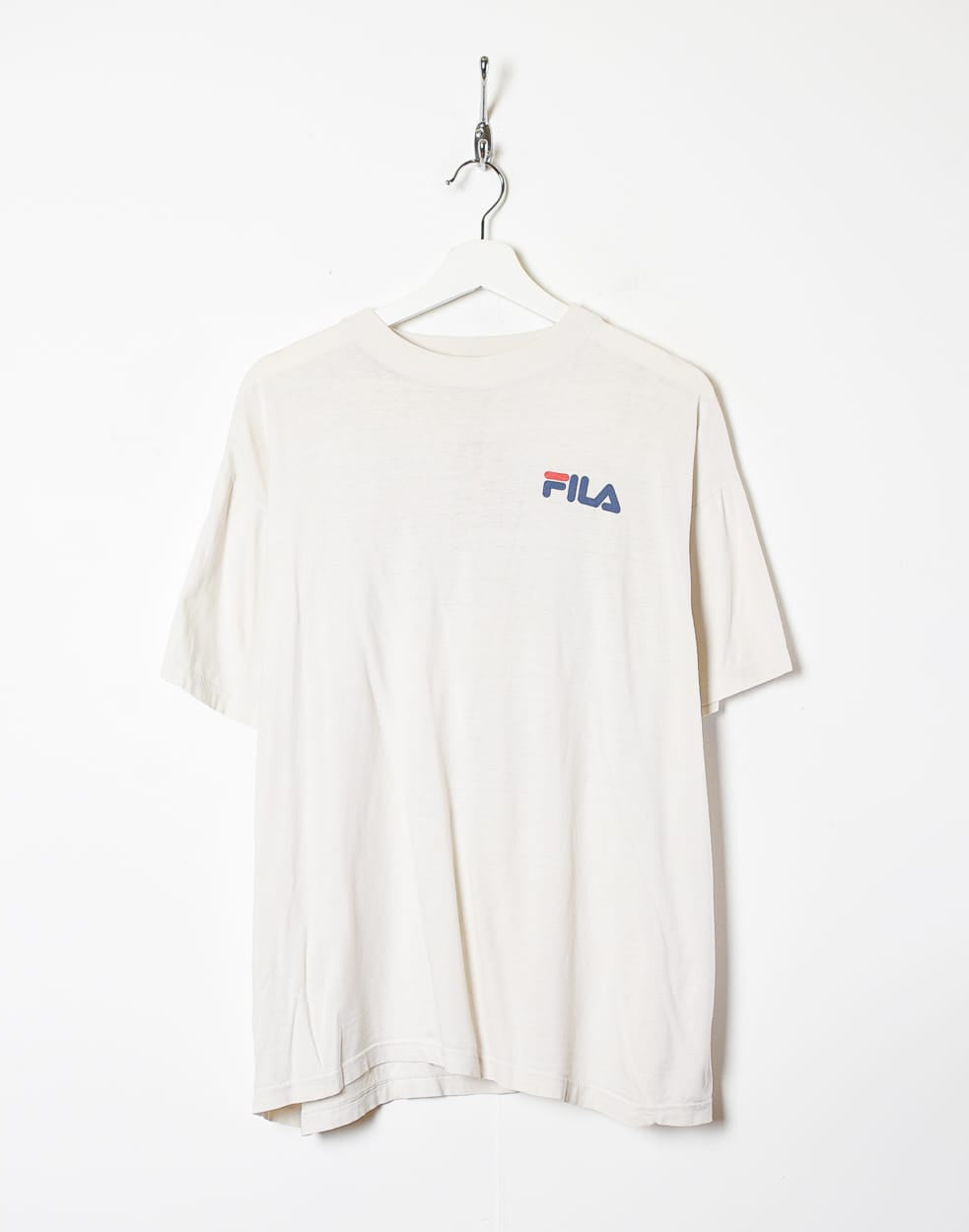 White Fila T-Shirt - Large