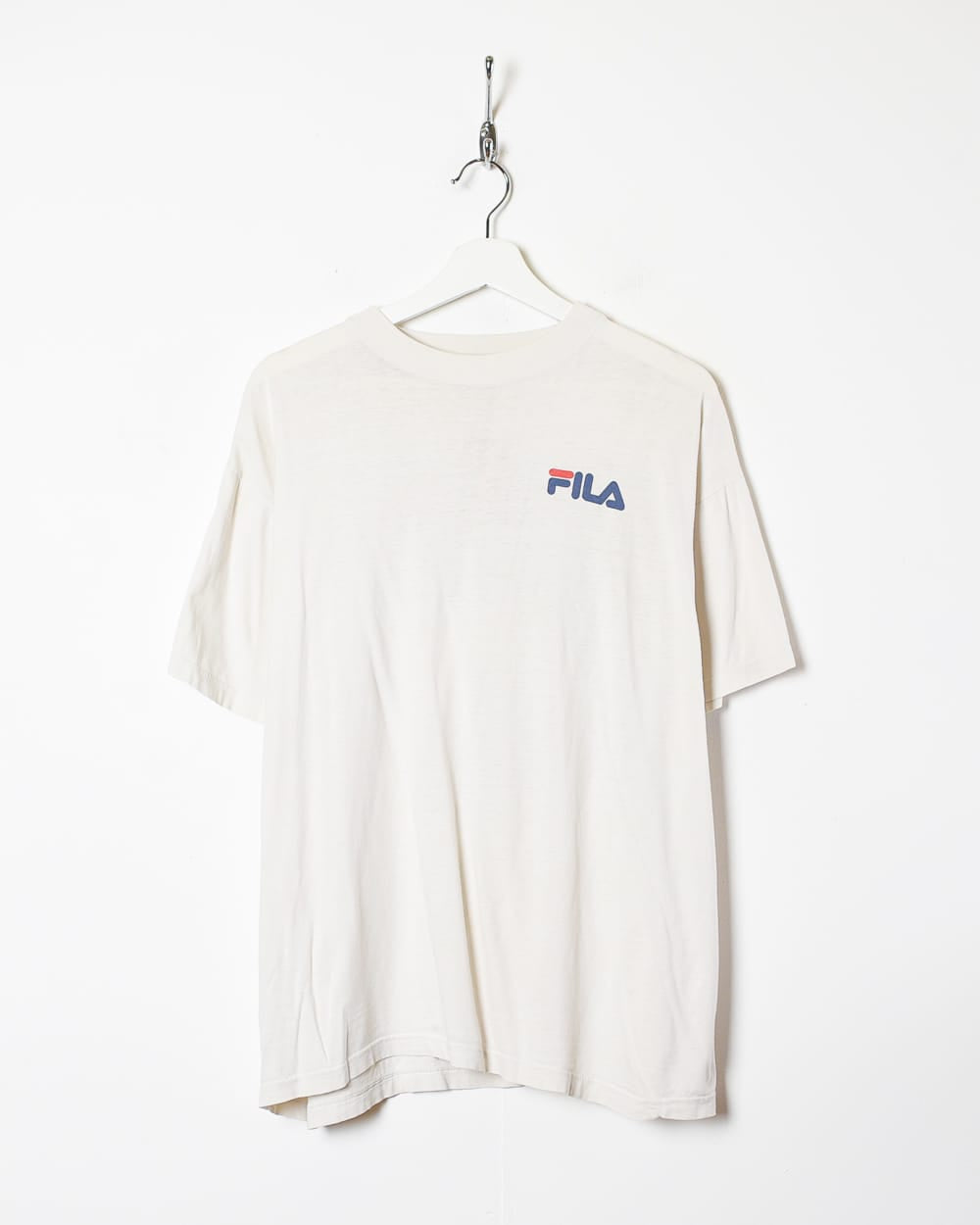 White Fila T-Shirt - Large