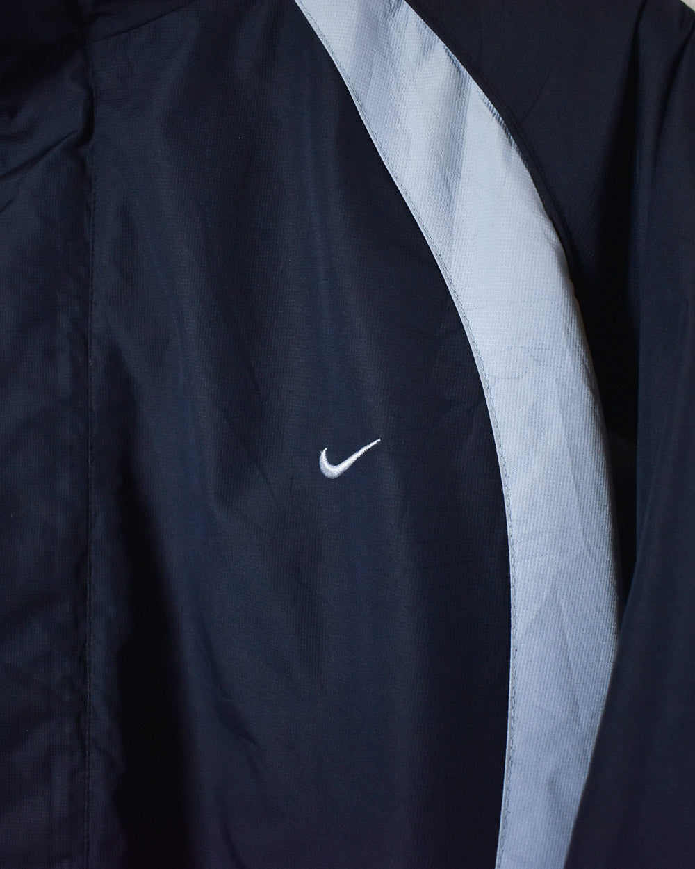Navy Nike ACG Unlimited Sport Hooded Fleece Lined Jacket - Large