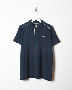 Navy Nike Polo Shirt - Medium