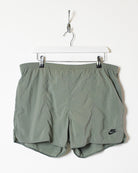 Khaki Nike Shorts - Large