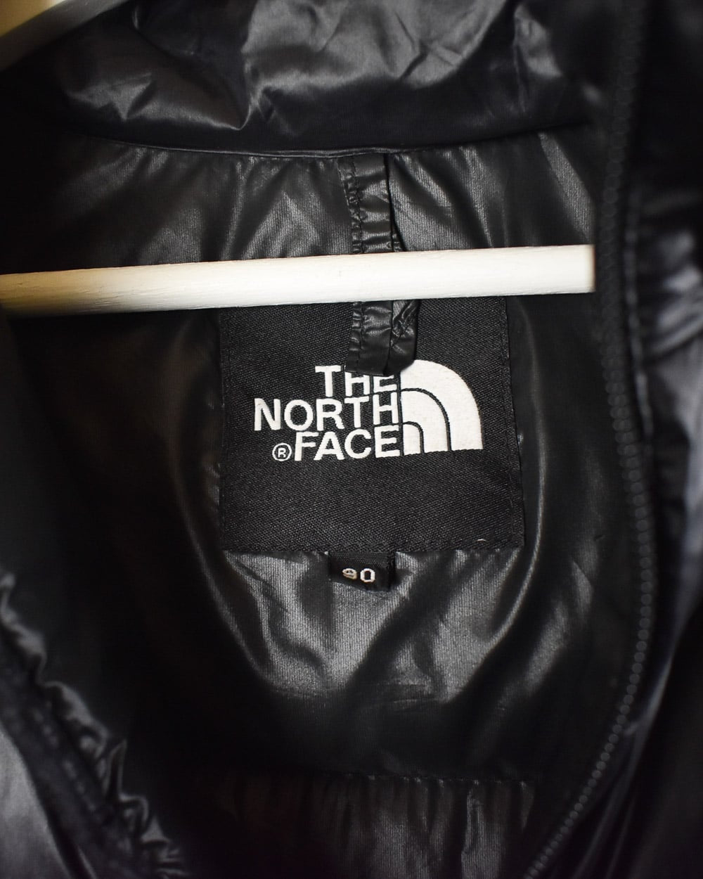 Black The North Face Hooded Nuptse 800 Down Puffer Jacket - Medium Women's
