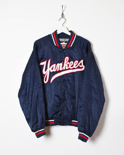 Vintage 90s New York Yankees Starter Polo Shirt Sz L -  Finland