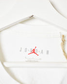 White Nike Air Jordan Graphic T-Shirt - Small