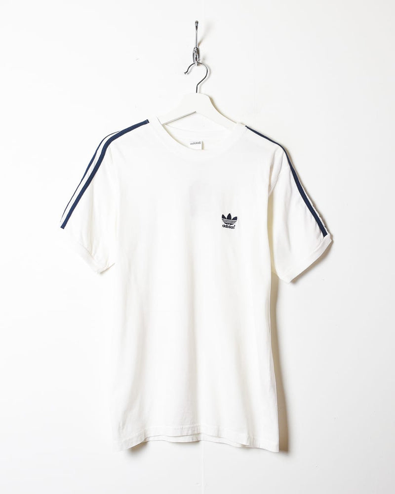 White Adidas T-Shirt - Small