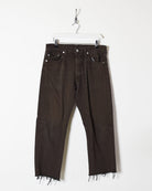 Brown Levi Strauss & Co. Cut-off Jeans - W32 L25