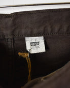 Brown Levi Strauss & Co. Cut-off Jeans - W32 L25