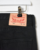 Black Levi's 501 Jeans - W30 L30