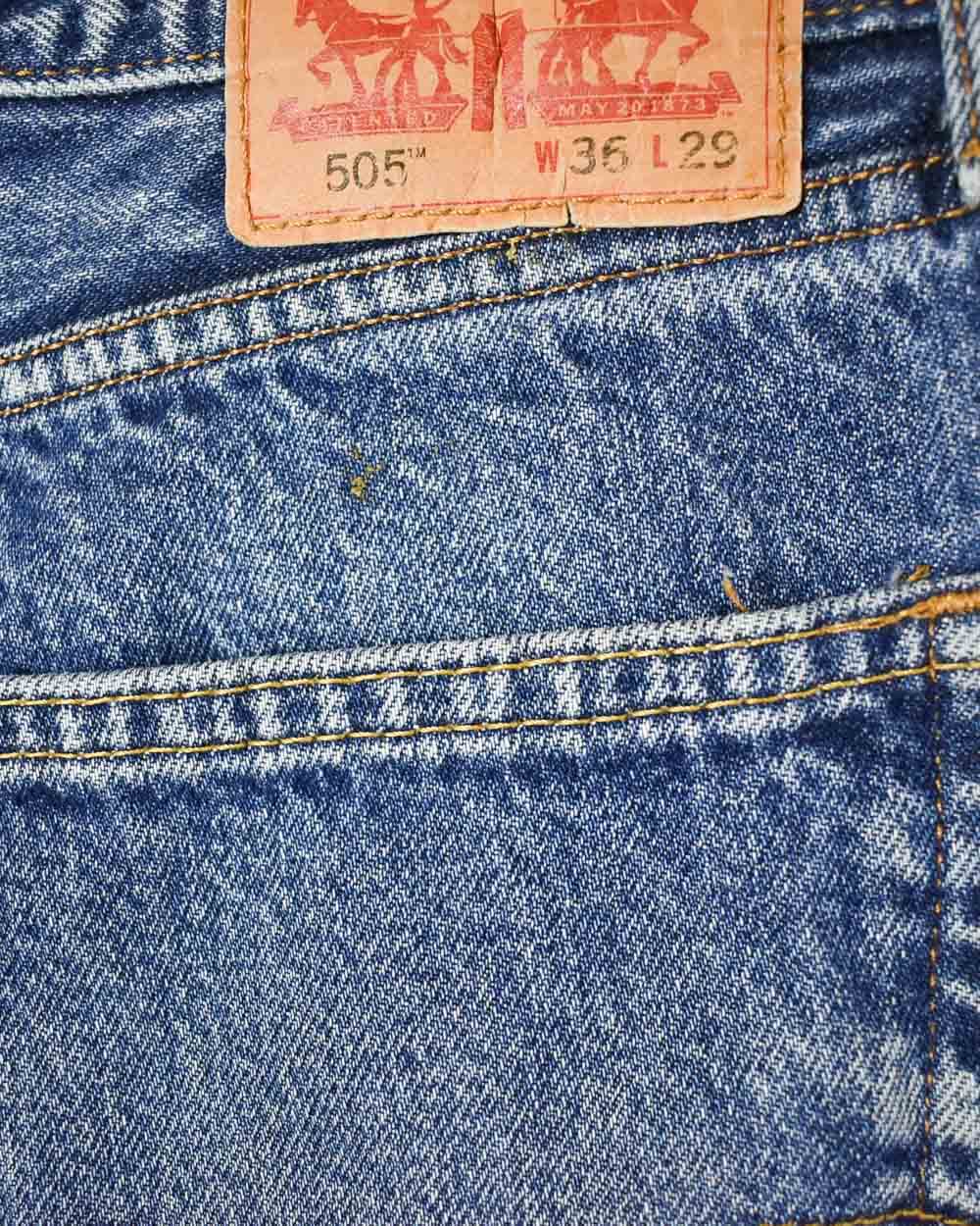 Blue Levi's 505 Jeans - W36 L26