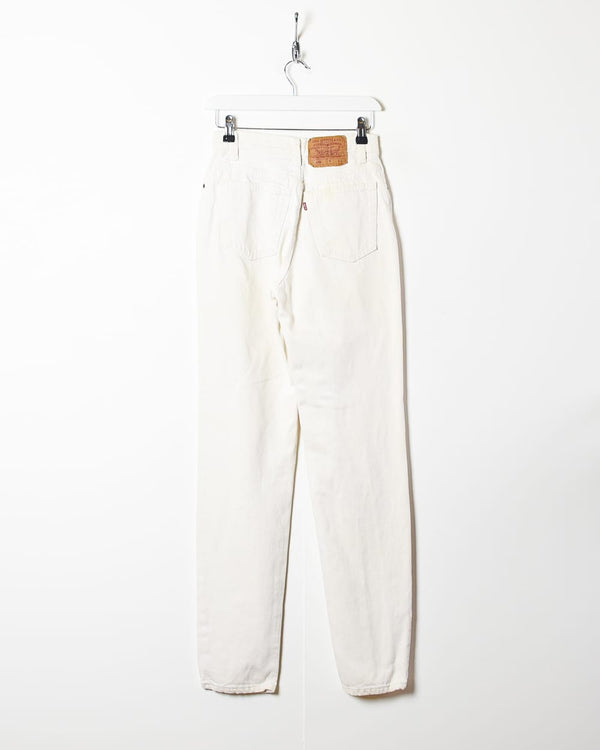 White Levi's USA 501 Jeans - W26 L33