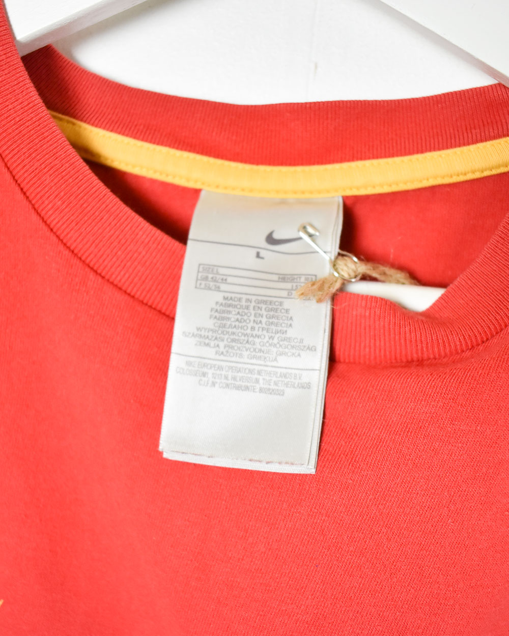 Red Nike Trademark T-Shirt - Medium
