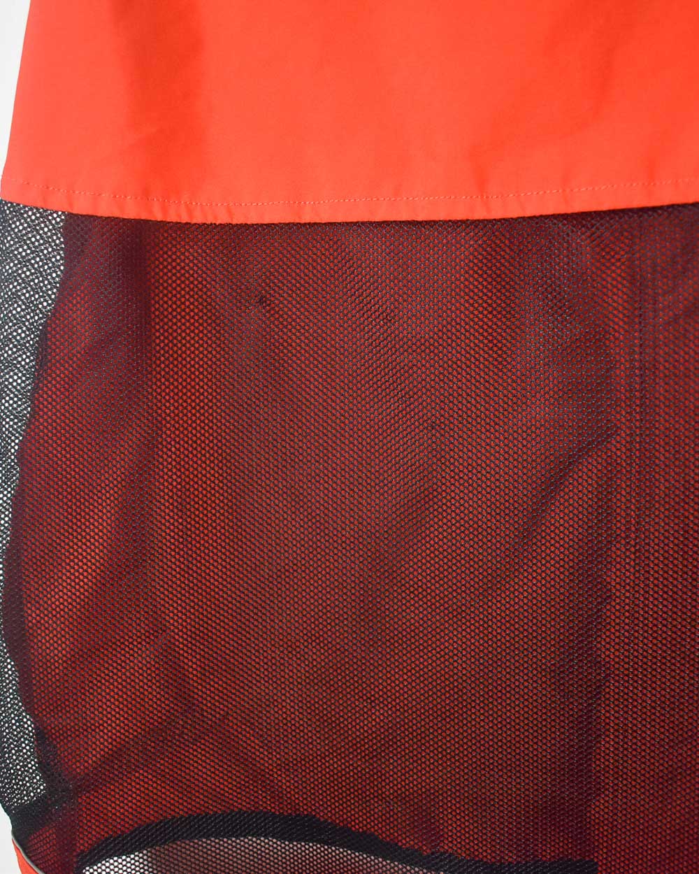 Orange Nike Windbreaker Vest - Small Women's