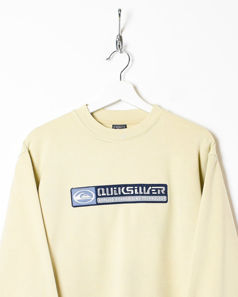 Neutral Quiksilver Sweatshirt - Small