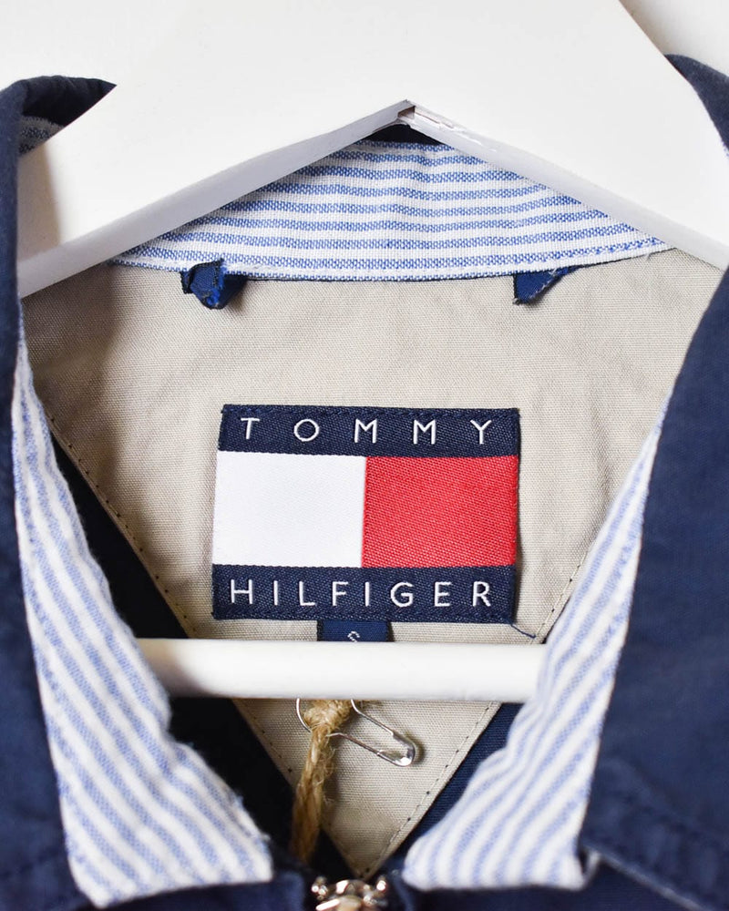 Navy Tommy Hilfiger Harrington Jacket - Small