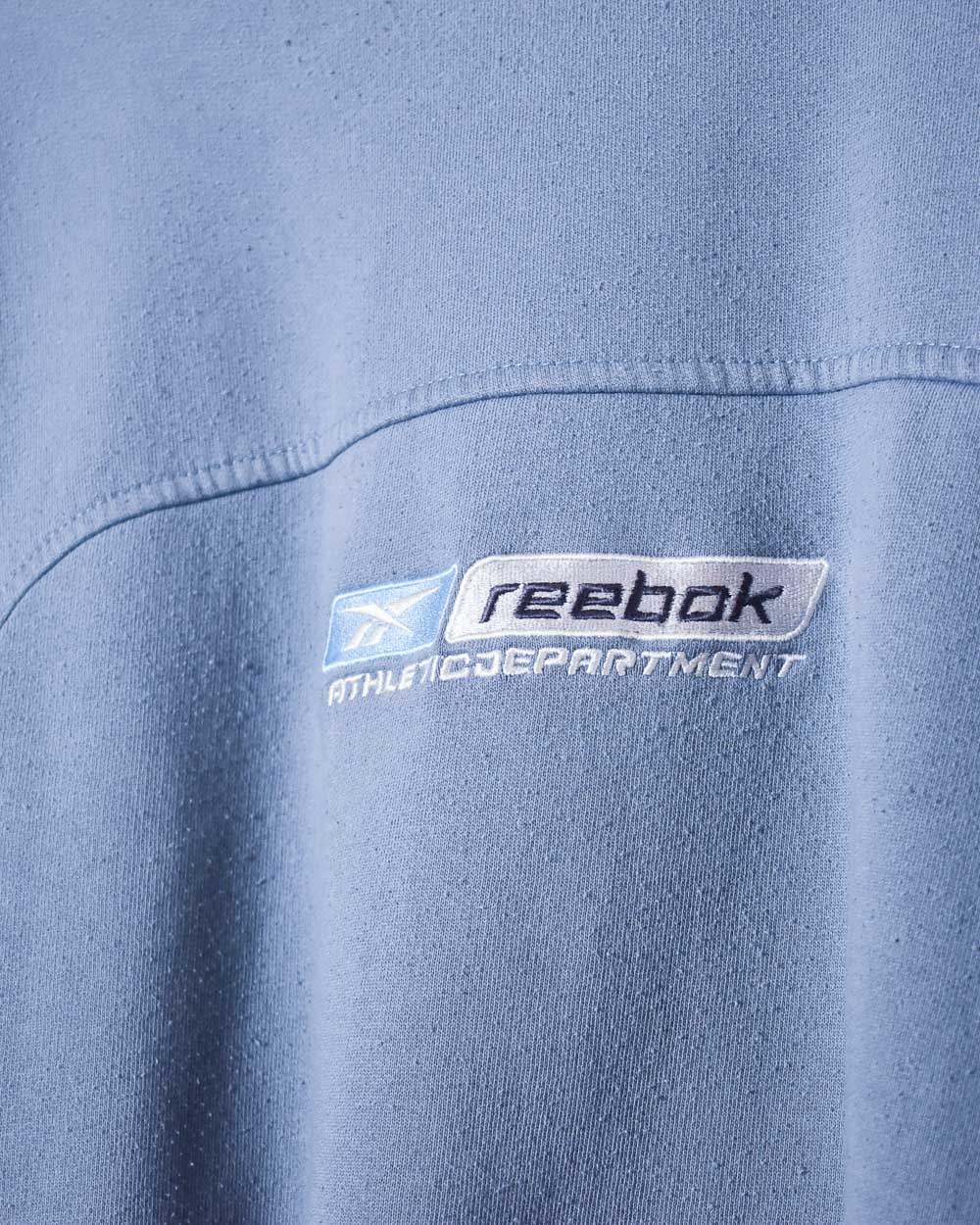 Blue Reebok Athletic Department Sweatshirt - Small