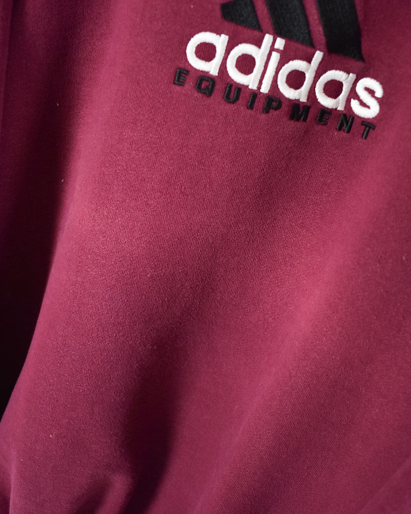 Maroon Adidas Equipment Sweatshirt - Large