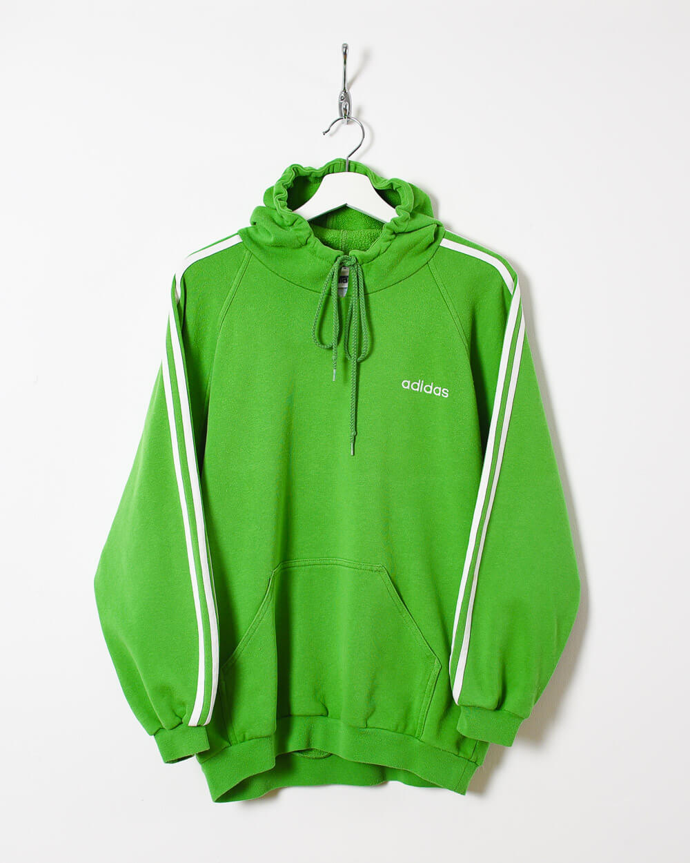 Green Adidas Hoodie - Medium