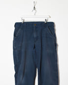 Navy Carhartt Carpenter Jeans - W36 L32