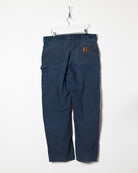 Navy Carhartt Carpenter Jeans - W36 L32