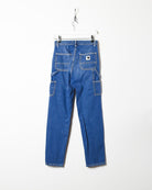 Navy Carhartt WIP Carpenter Boyfriend Jeans - W25 L28