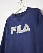 Navy Fila Sweatshirt - Small