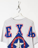 Vintage 90s Cotton Stone Hanes Texas Rangers Baseball Club T-Shirt -  X-Large– Domno Vintage