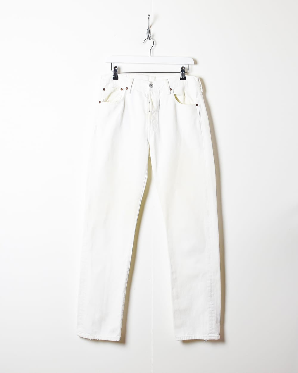 White Levi's 501 Jeans - W32 L32