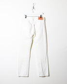 White Levi's 501 Jeans - W32 L32