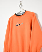 Orange Nike Sweatshirt - Small