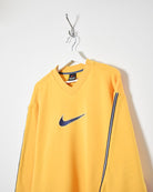 Yellow Nike Sweatshirt - Small