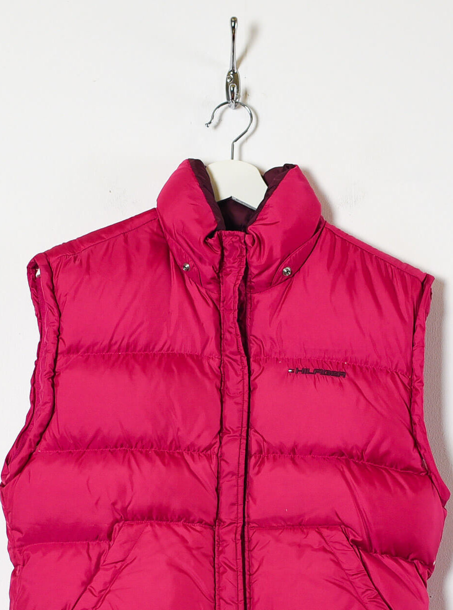 Pink Tommy Hilfiger Women's Down Gilet - X-Large