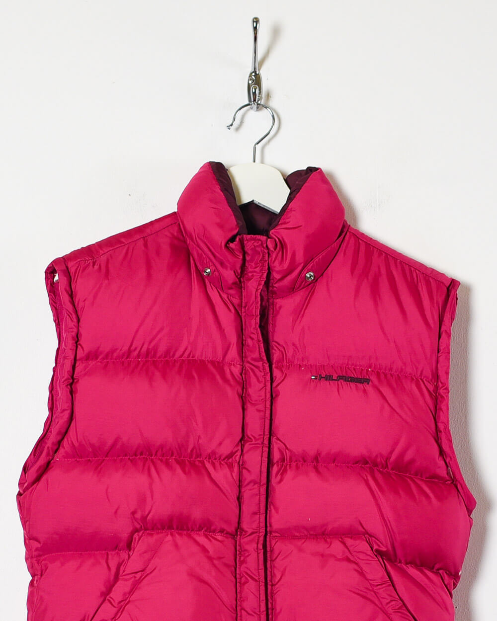 Pink Tommy Hilfiger Women's Down Gilet - X-Large