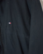Black Tommy Hilfiger Windbreaker Jacket - Medium
