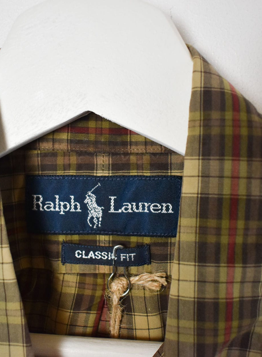 Neutral Ralph Lauren Shirt - Large