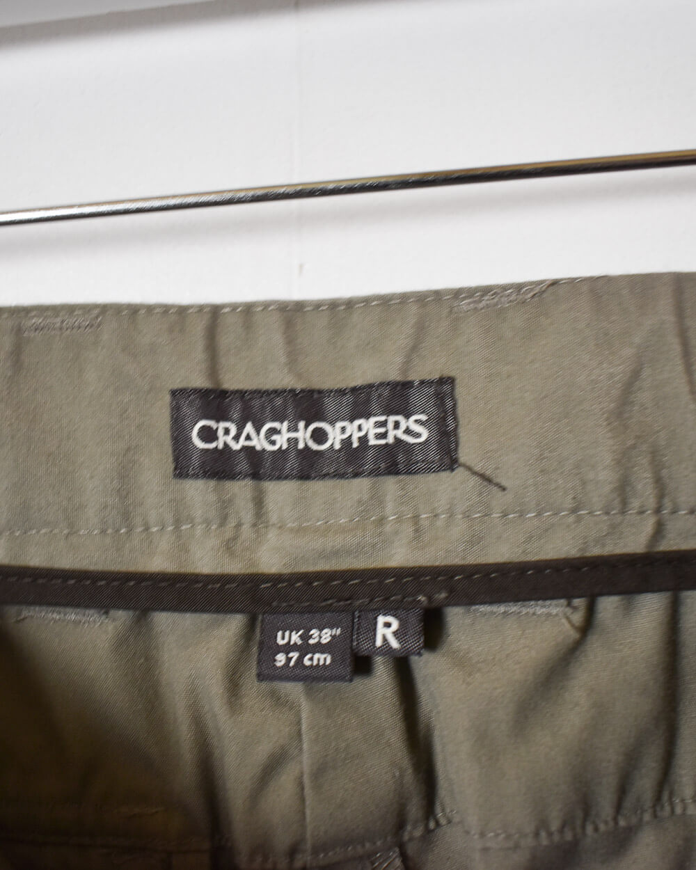 Khaki Craghoppers Hiking Cargo Trouser - W38 L30