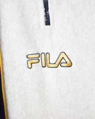 Navy Fila 1/4 Zip Fleece - Large