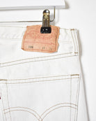 White Levi's USA 501 Jeans - W34 L30
