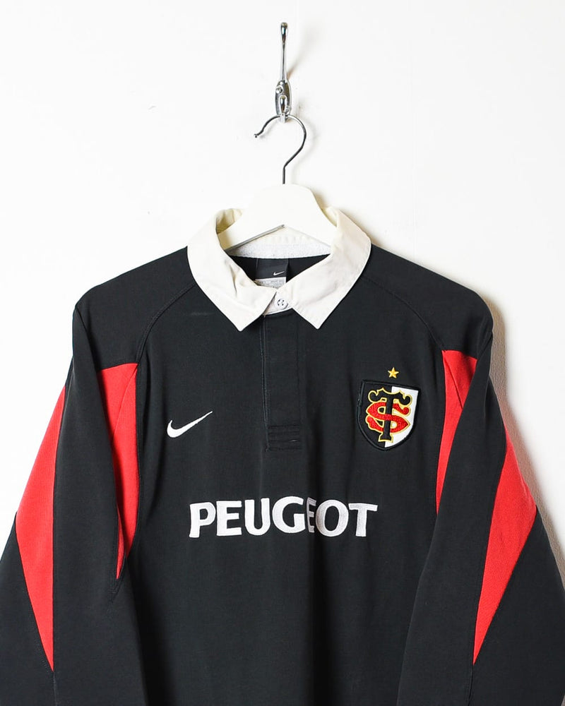 Black Nike State Toulouse Rugby Shirt - Large