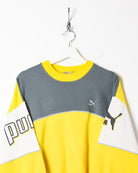 Yellow Puma Sweatshirt - Medium