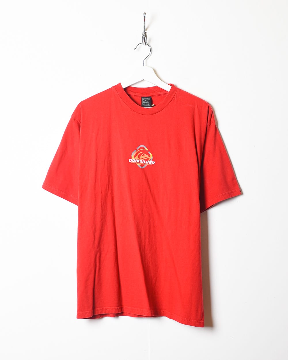 Red Quiksilver T-Shirt - Large