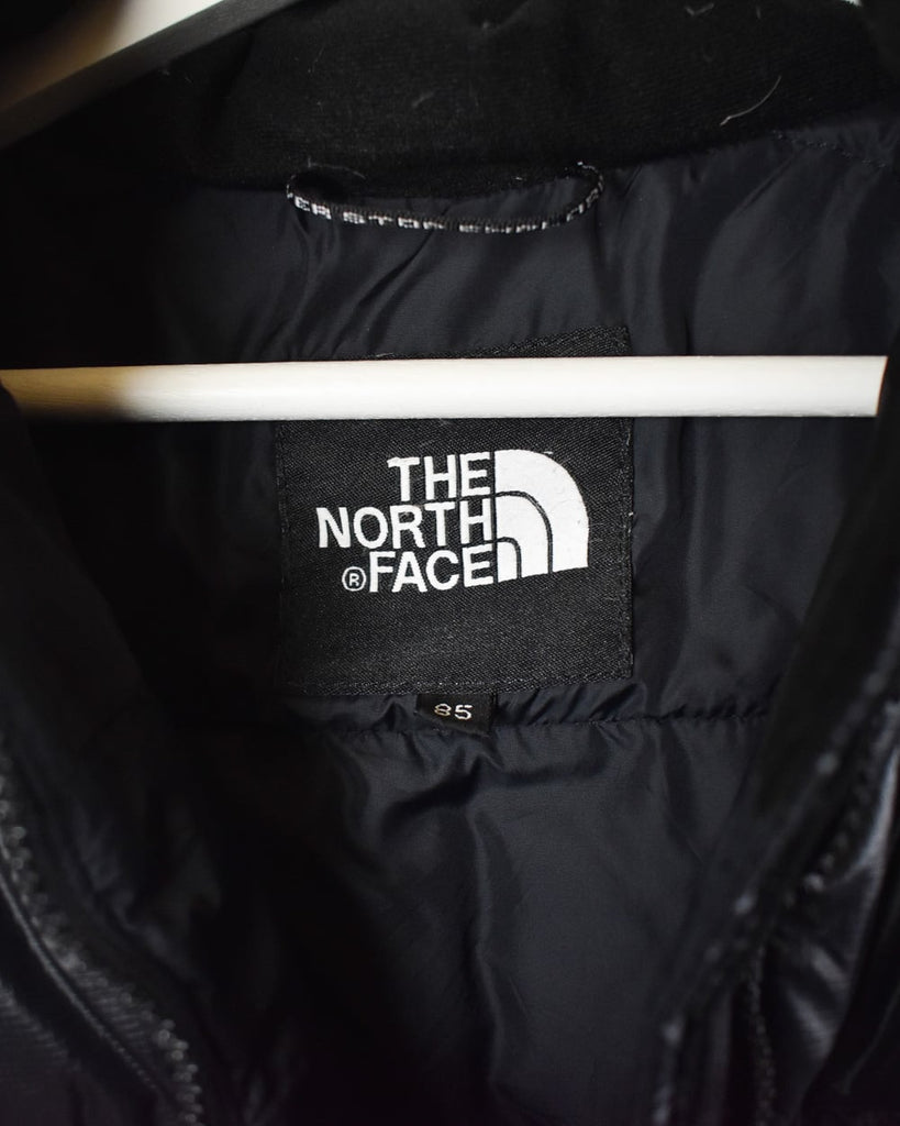 Vintage 90s Black The North Face Hooded Nuptse 700 Down Puffer Jacket ...