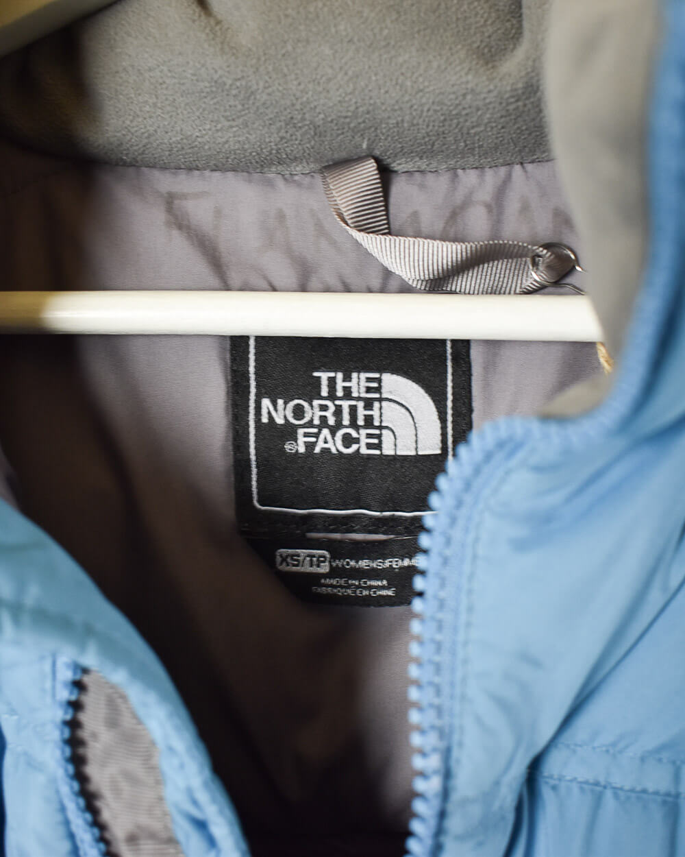 Blue The North Face Women's 700 Down Puffer Jacket - X-Small