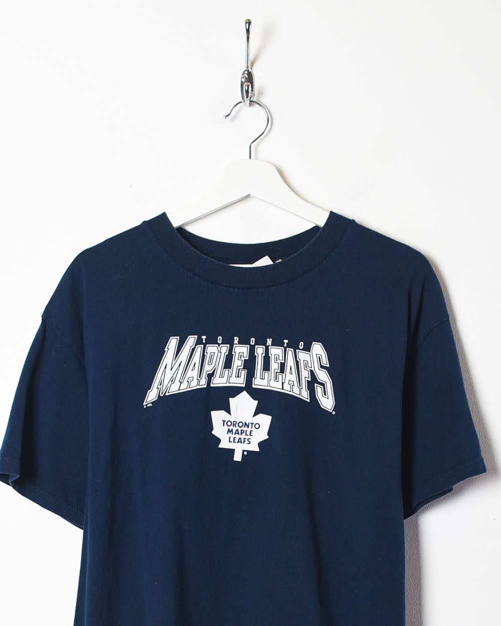 Navy Toronto Maple Leafs T-Shirt - Large