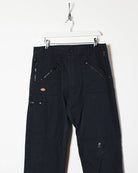 Black Dickies Double Knee Cargo Jeans - W34 L30