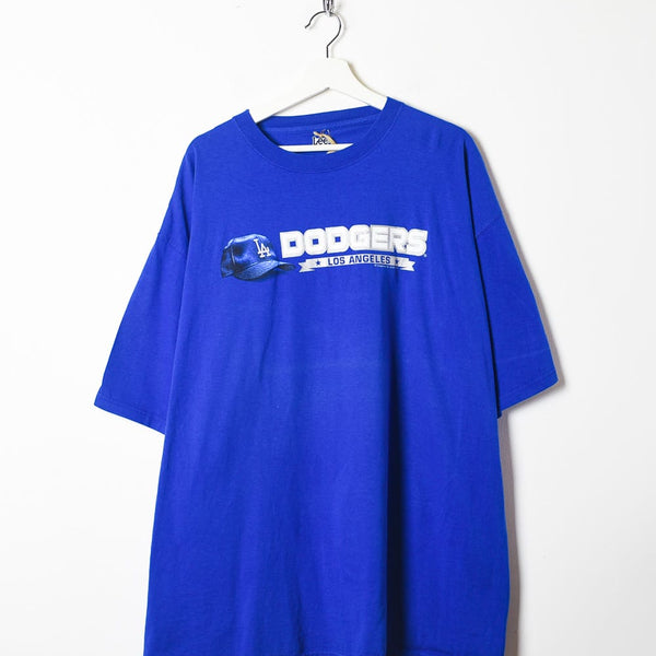 Los Angeles Dodgers Zipper Windbreaker - Blue Blue / 2x Large