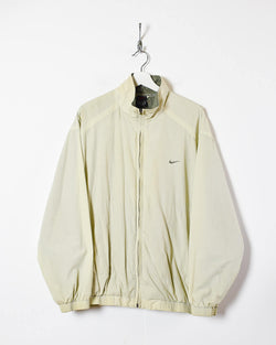 Vintage 90s Cotton Plain Neutral Nike Windbreaker Jacket - X-Large– Domno  Vintage