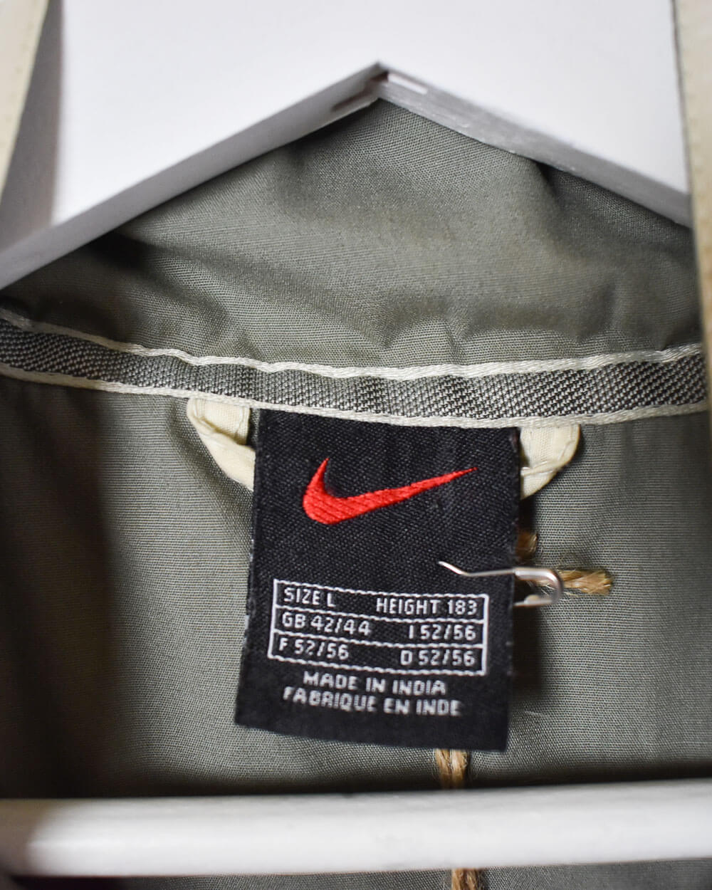 Neutral Nike Jacket - Large