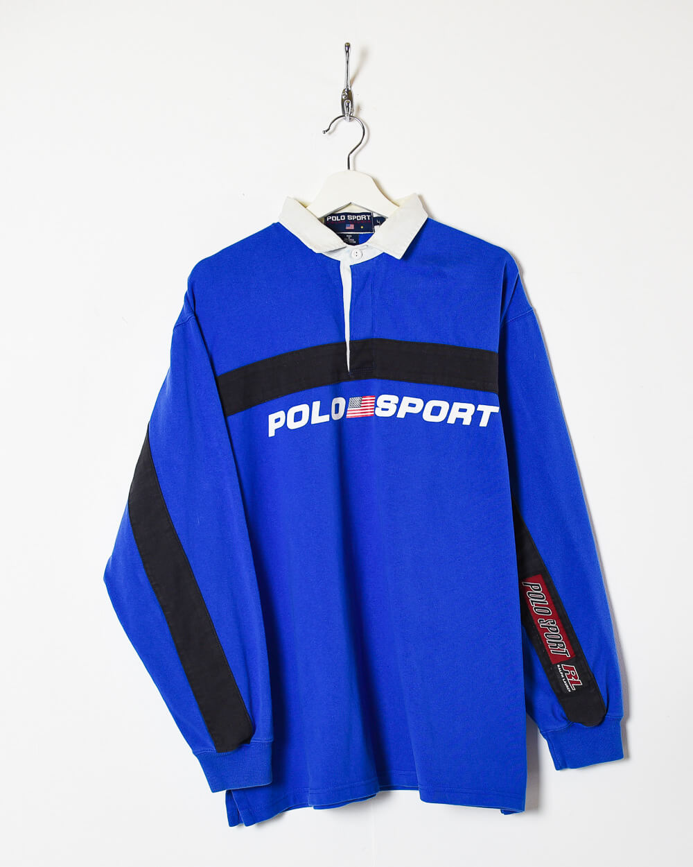 Blue Ralph Lauren Polo Sport Rugby Shirt - X-Large