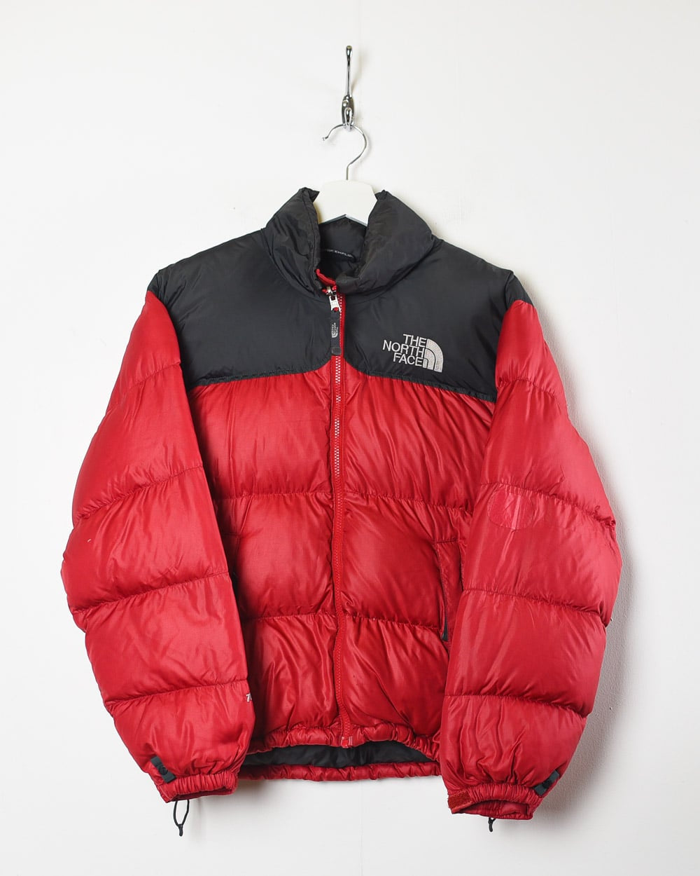 Vintage 90s Red The North Face Nuptse 700 Down Puffer Jacket - X ...